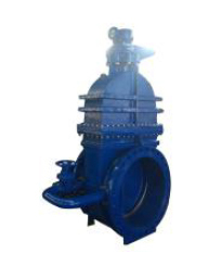 Metal Seated Gate Valve Non Rising Stem with Bypass Valve